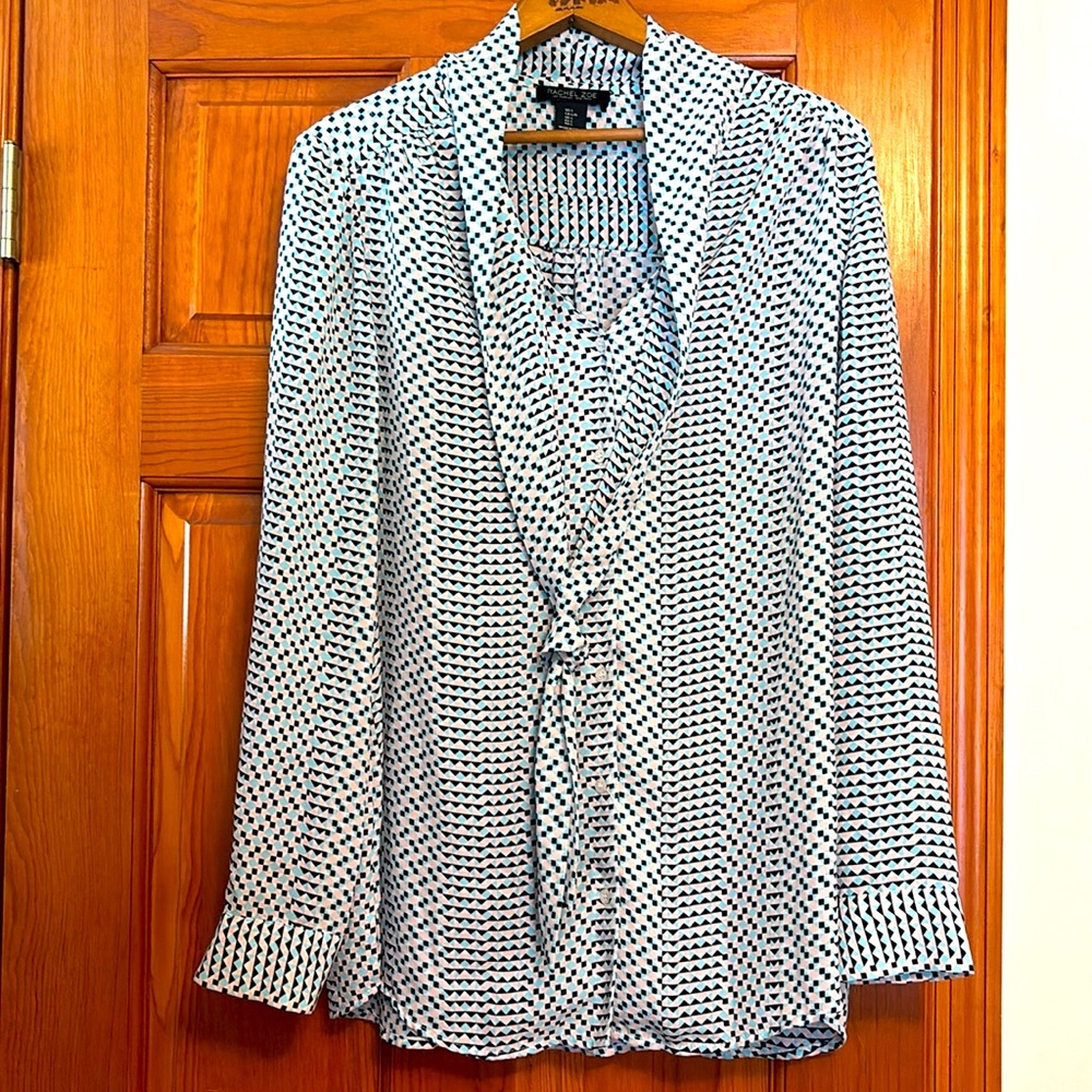 Rachel Zoe geometric top